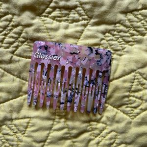 Glossier Pink Marble Comb - Limited Edition (2of2 listings)